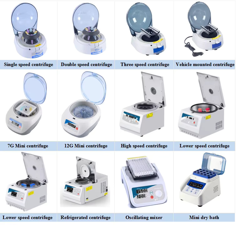 OHRAJ JQ-400D LED Display Air Cooling Bench Centrifuge - Image 3