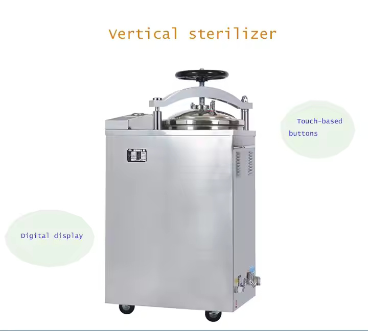 OHRAJ Vertical Steam Autoclave Sterilizer - Image 4